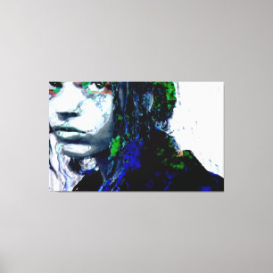 polarity : kerica canvas print