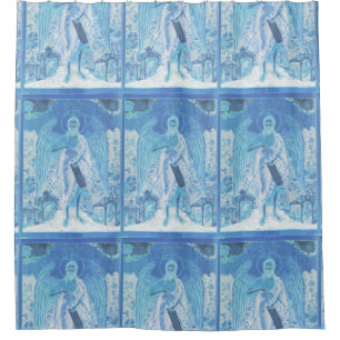 Polarized John the Baptist Shower Curtain