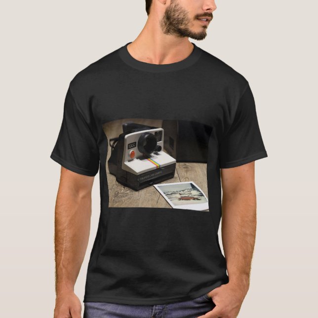 Polaroid Camera Retro Style Tee (Front)