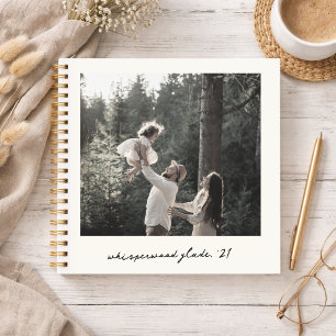 Polaroid Photo Book   Vintage Art Notebook Album