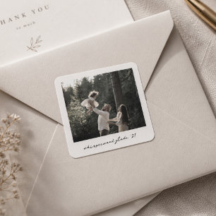 Polaroid Photo Stickers   Custom Vintage Retro Art
