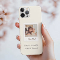 Polaroid Style Photo – Thankful & Blessed