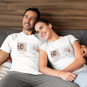 Polaroid Style Photo – Thankful & Blessed Woman  T-Shirt