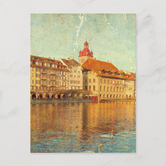 Polaroids from Lucerne Postcard (Front)