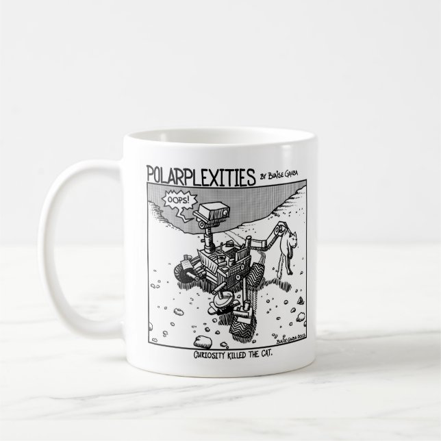 Polarplexities Cartoon Strip Coffee Mug (Left)