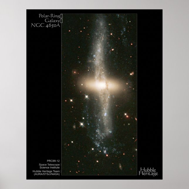 PolarRingGalaxy-NGC4650A-1999-12 Poster (Front)