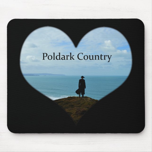Poldark Country Photo Cornwall England Mouse Pad (Front)
