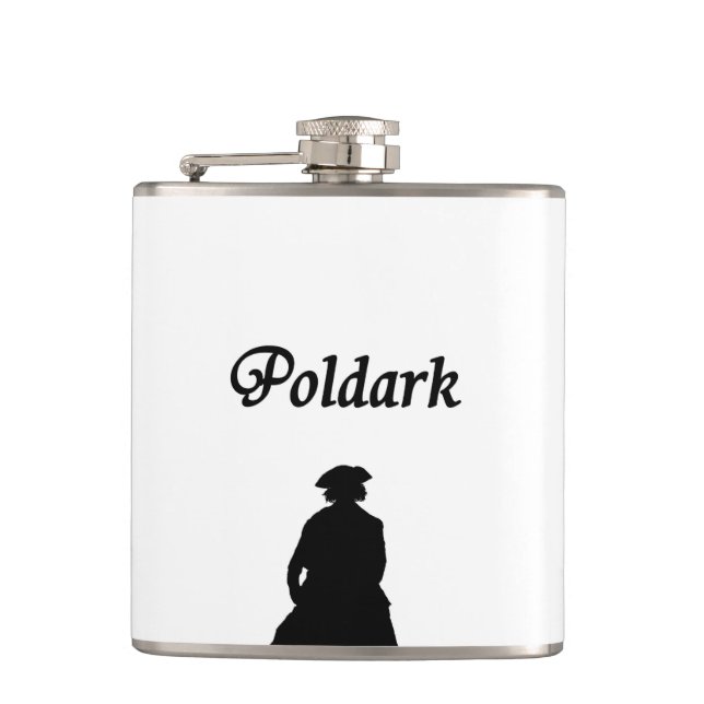 Poldark Hip Flask (Front)