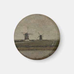Polder with Mills near Overschie Magnet