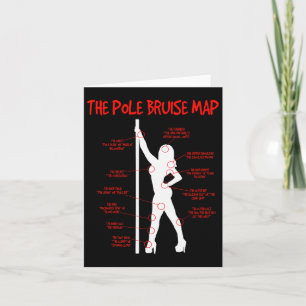 Pole Bruise Wear Dance Outfit Dancing Clothes Fitn Card