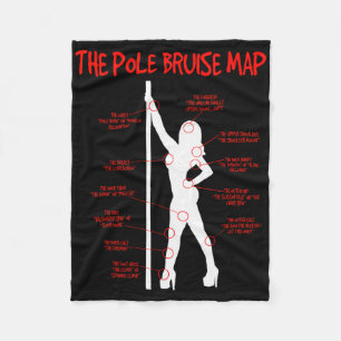 Pole Bruise Wear Dance Outfit Dancing Clothes Fitn Fleece Blanket