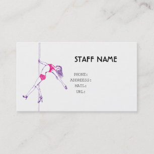 pole danse BUSINESS CARD