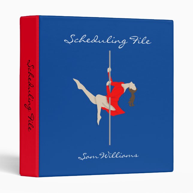 Pole Fitness Binder (Front/Spine)