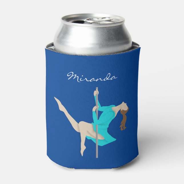 Pole Fitness Can Cooler (Can Front)