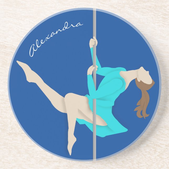 Pole Fitness Coaster (Front)