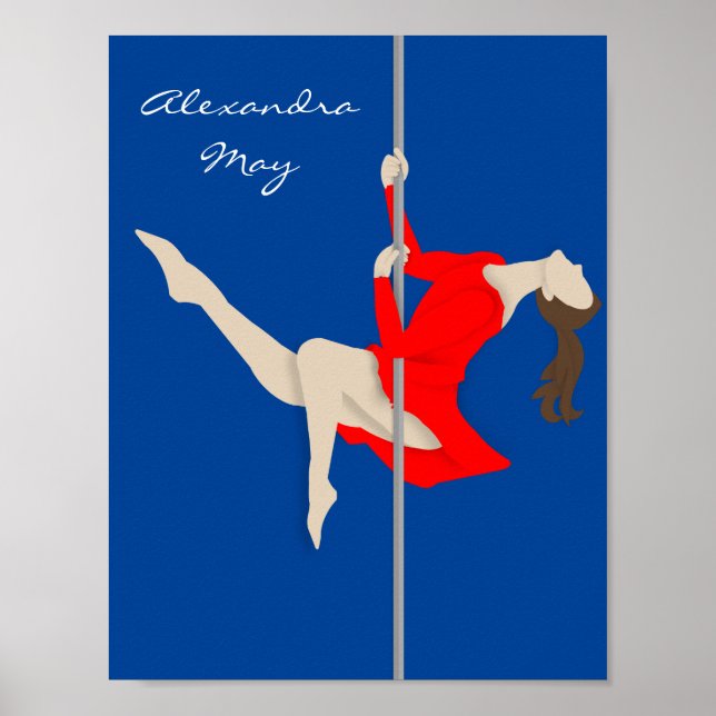 Pole Fitness Poster (Front)