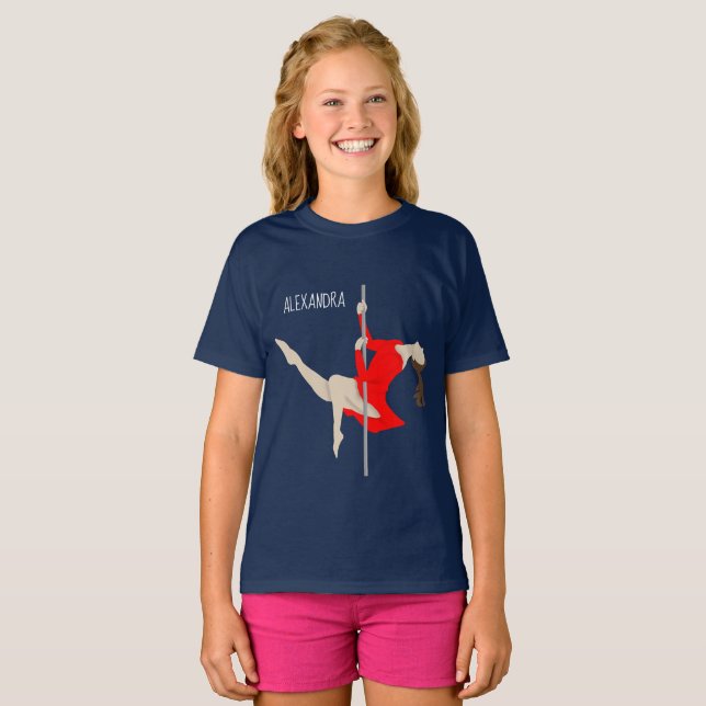 Pole Fitness T-Shirt (Front Full)