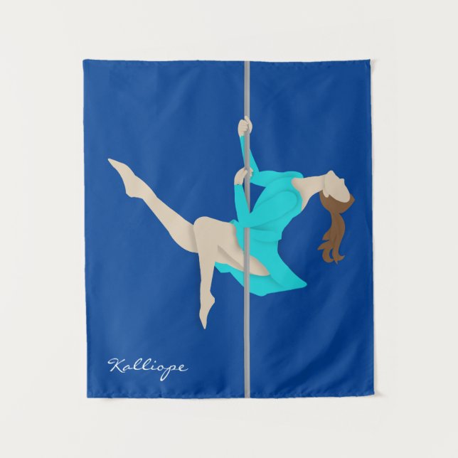 Pole Fitness Tapestry (Front)