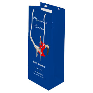 Pole Fitness Wine Gift Bag
