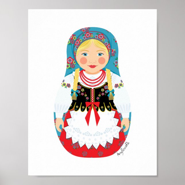 Pole Matryoshka Poster (Front)