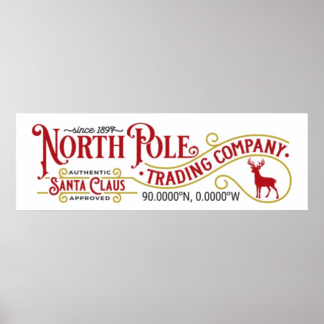 Pole nord du centre commercial affiche (Devant)
