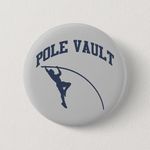 Pole Vault 2 Inch Round Button