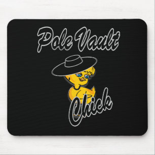 Pole Vault Chick #4 Mouse Pad