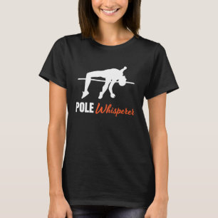Pole Vault For Athletics Bar High Jumper Track And T-Shirt
