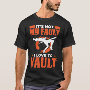 Pole Vault For Athletics Bar High Jumper Track And T-Shirt