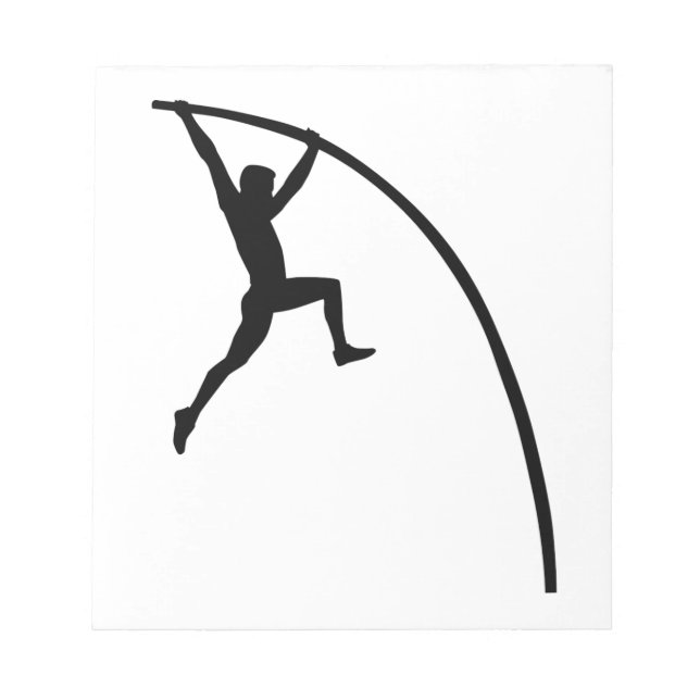 Pole vault notepad (Front)