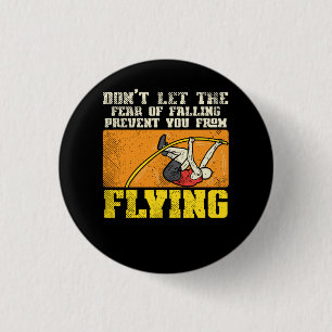 Pole Vault Pole Vaulting 1 Inch Round Button