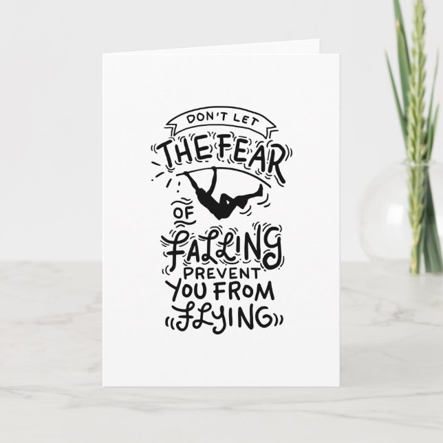 Pole Vault Pole Vaulting Card (Front)