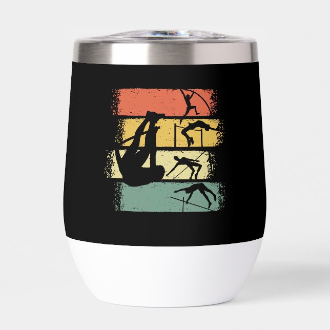 Pole Vault Retro Vintage (Front)