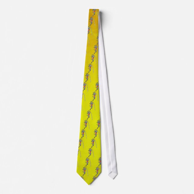 Pole Vault Zebra Tie (Front)