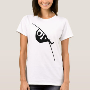 Pole Vaulting - Black T-Shirt