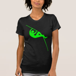 Pole Vaulting - Green T-Shirt