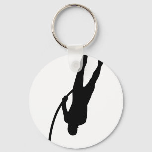 Pole Vaulting Keychain