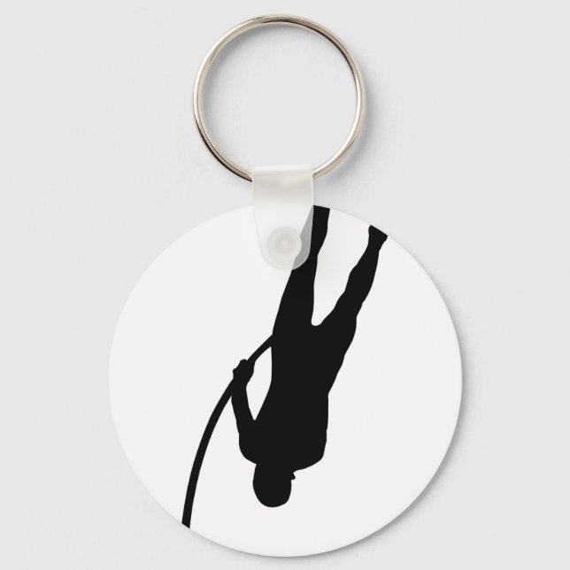 Pole Vaulting Keychain (Front)