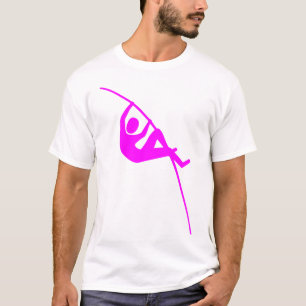 Pole Vaulting - Magenta T-Shirt
