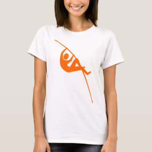 Pole Vaulting - Orange T-Shirt