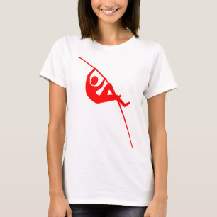 Pole Vaulting - Red T-Shirt