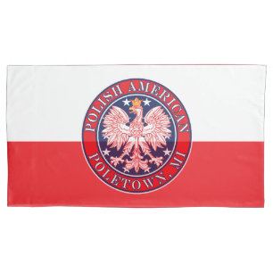 Poletown Michigan Polish Pillowcase