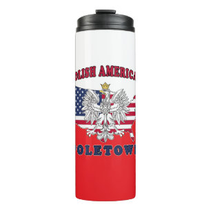Poletown Michigan Polish Thermal Tumbler