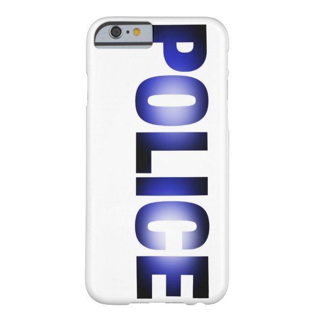Police 3 Case-Mate iPhone case (Back)