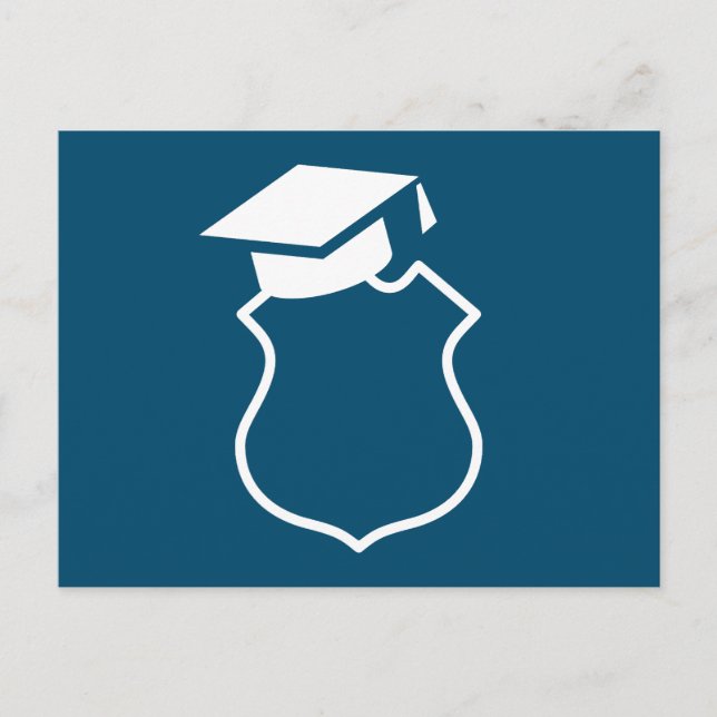 Police Academy Graduation announcement/ Invitation (Front)