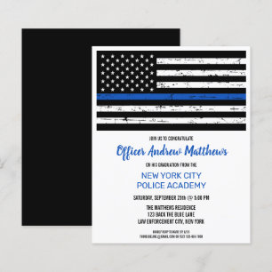 Police Academy Graduation Thin Blue Line Budget