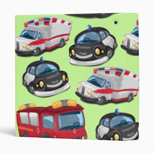 Police, Ambulance and Fire Service transport Binder