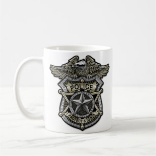 Police Badge Coffee Mug
