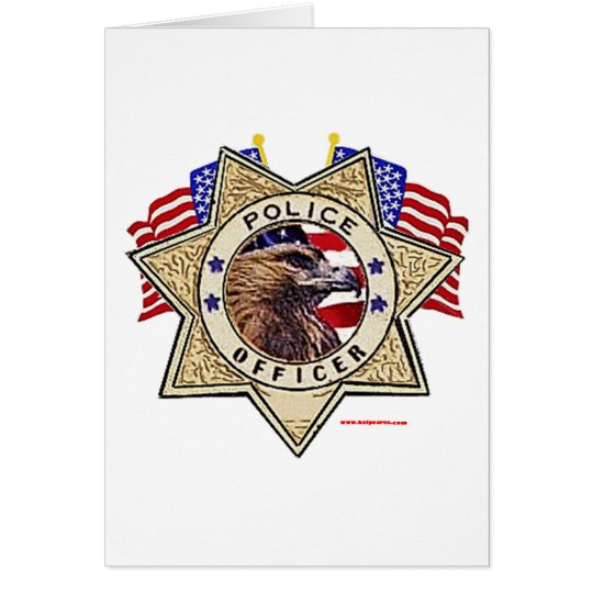 Police_Badge_Officer_Flags Card