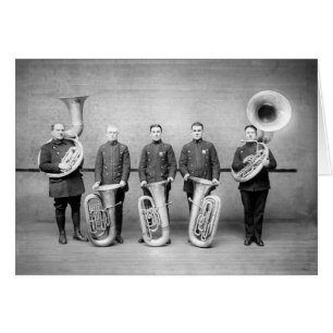 Police Band Tuba Players, 1915